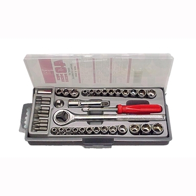 Socket set 40PCS w/bits set w