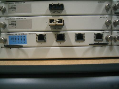 Spirent smartbits lan-3306A xd 4-port 10/100BASET