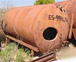 Used: mojonnier tank, 1500 gallon, stainless steel, hor