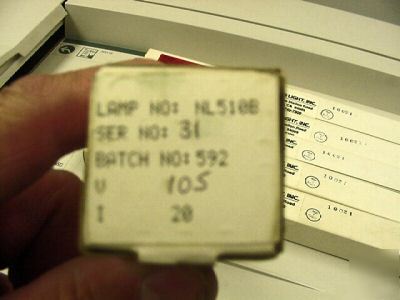 New control laser lamp clc 510, 512 nd:yag NL510B lot 6 