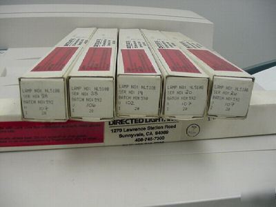 New control laser lamp clc 510, 512 nd:yag NL510B lot 6 