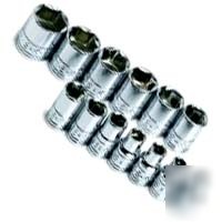 13PC 1/4IN. dr. metric std 6 pt socket set -s k tools