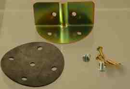 Dwyer split flange assembly pilot tube a-158