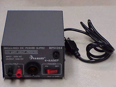 New samlex rps-1204CBPT 12VDC 4A regulated power supply