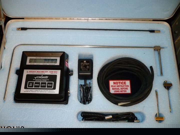 Shortridge instruments ADM850 electronic micromanometer