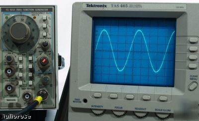 Tektronix FG501A 2MHZ function generator plug-in
